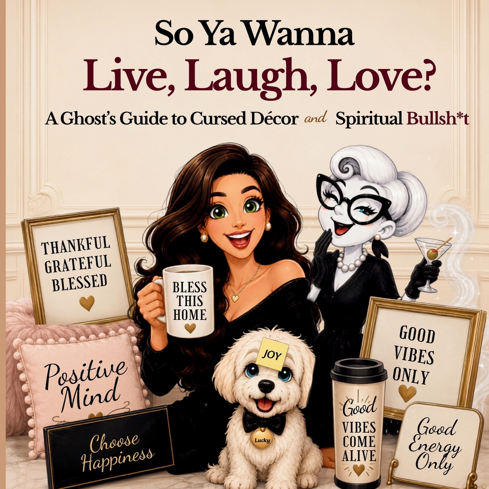 So Ya Wanna Live, Laugh, Love?: A Ghost's Guide to Cursed Decor and Spiritual Bullsh*t cover