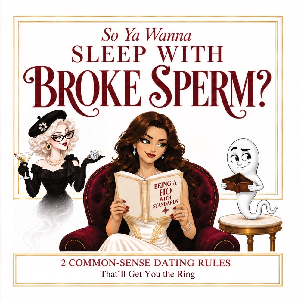 So Ya Wanna Sleep with Broke Sperm?: 2 Common Sense Dating Rules That'll Get You the Ring! cover