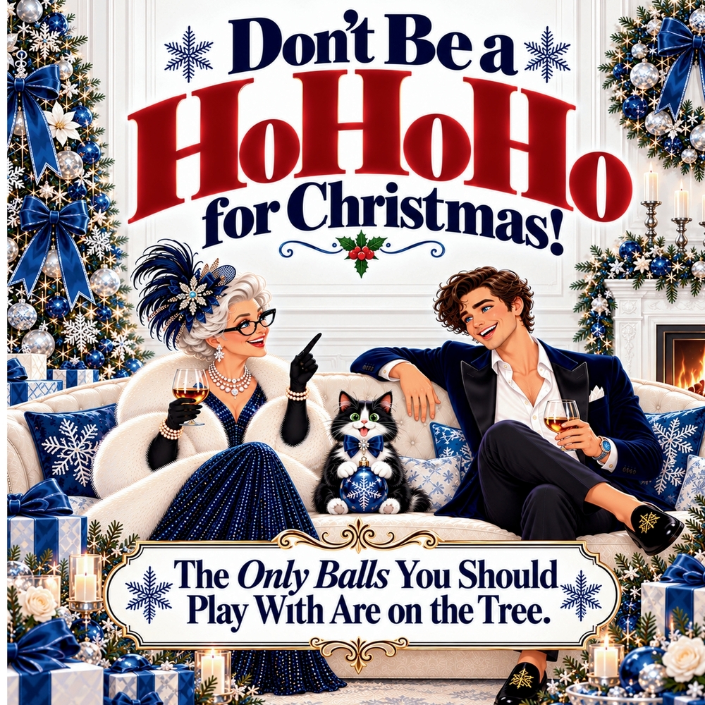 Don't Be A HO HO HO For Christmas: The Only Balls You Should Play With Are on the Tree cover