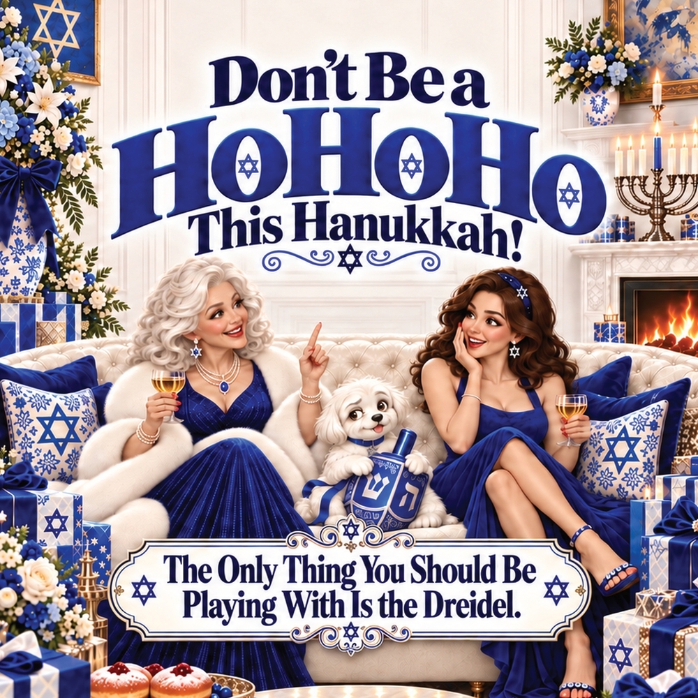 Don't Be A HO HO HO This Hanukkah: The only thing you should Be Playing With Is the Dreidel cover