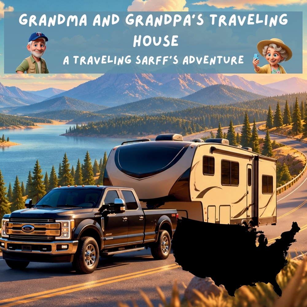 Grandma and Grandpa's Traveling House in the USA: A Traveling Sarff's Adventure cover