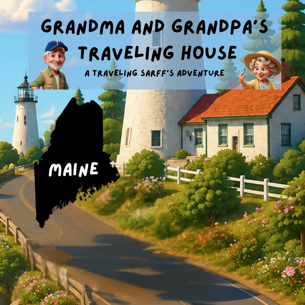Grandma and Grandpa's Traveling House in Maine: A Traveling Sarff's Adventure cover