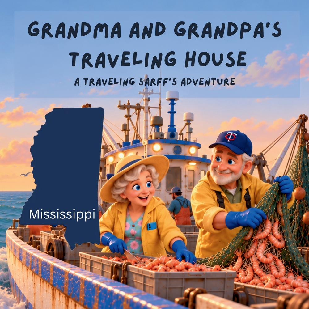 Grandma and Grandpa's Traveling House in Mississippi: A Traveling Sarff's Adventure cover