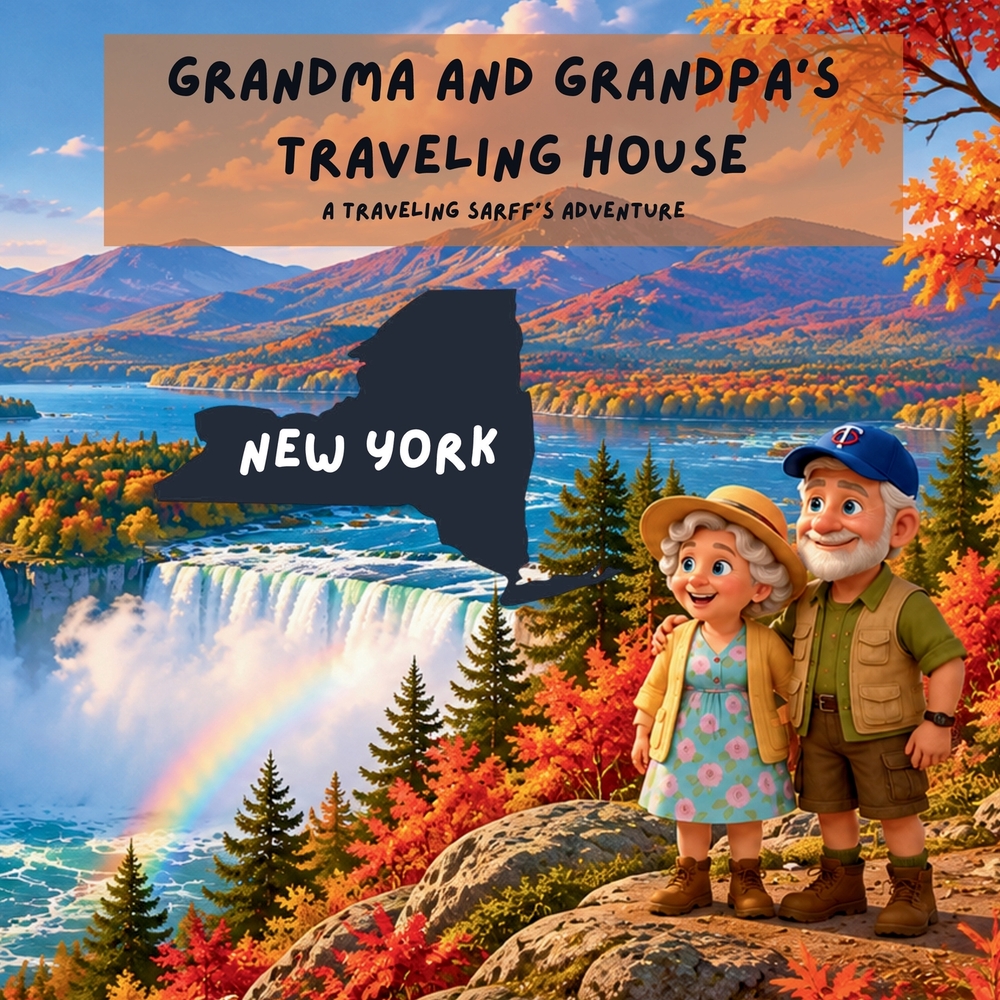 Grandma and Grandpa's Traveling House in New York: A Traveling Sarff's Adventure cover