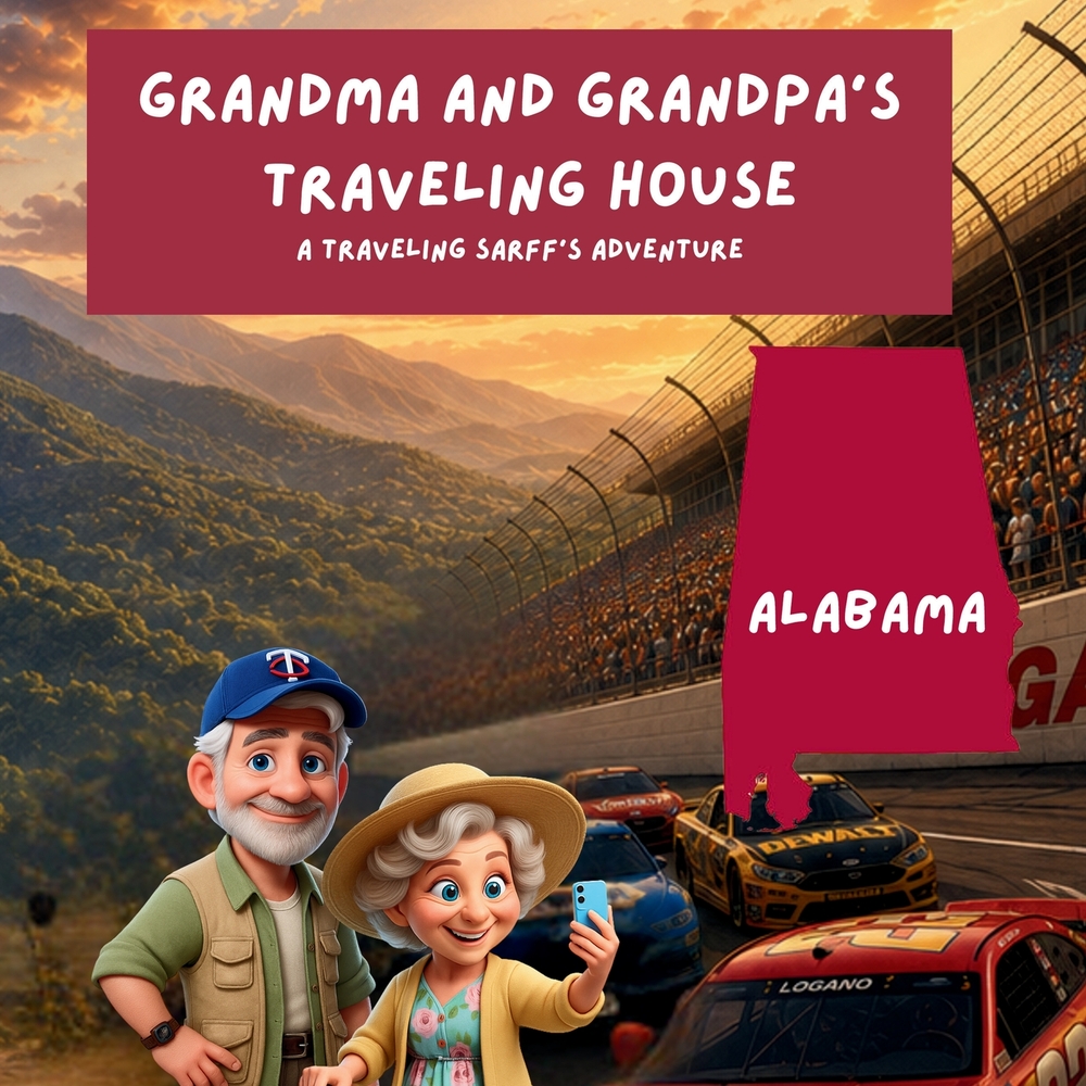 Grandma and Grandpa's Traveling House in Alabama: A Traveling Sarff's Adventure cover