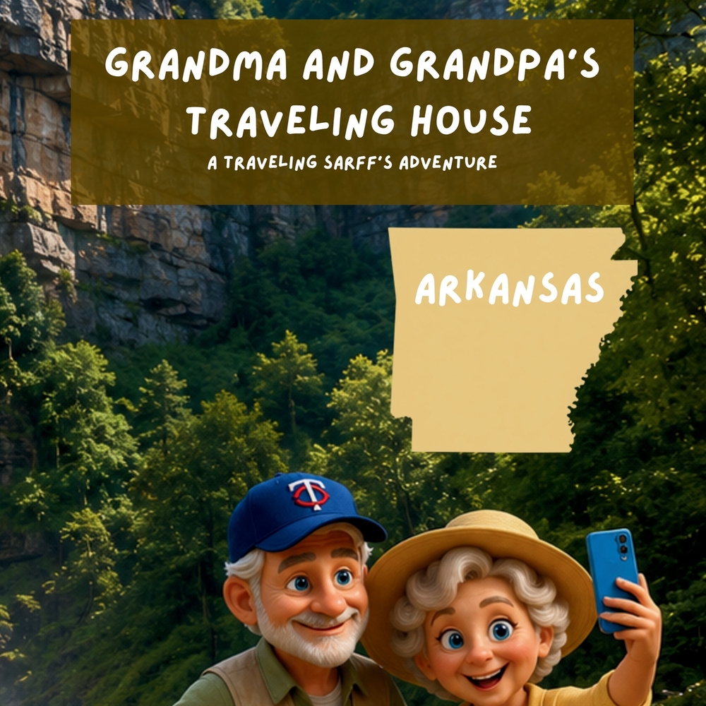 Grandma and Grandpa's Traveling House in Arkansas: A Traveling Sarff's Adventure cover