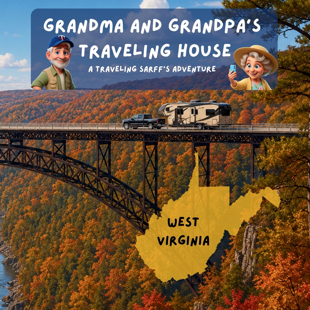 Grandma and Grandpa's Traveling House in West Virginia: A Traveling Sarff's Adventure cover