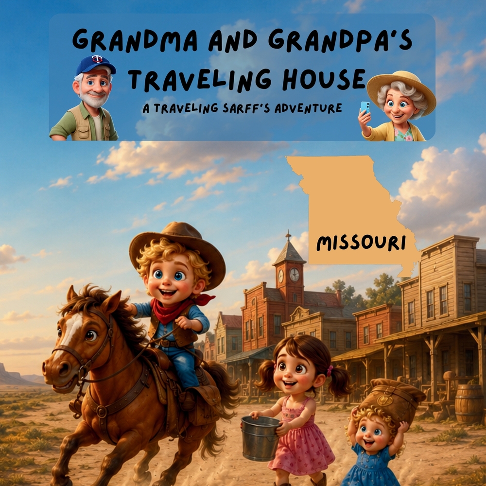 Grandma and Grandpa's Traveling House in Missouri: A Traveling Sarff's Adventure cover