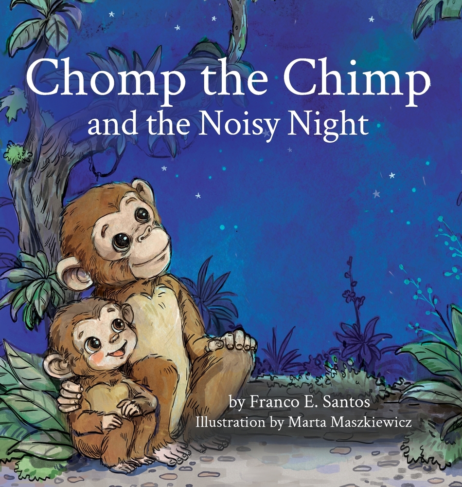 Chomp the Chimp and the Noisy Night cover