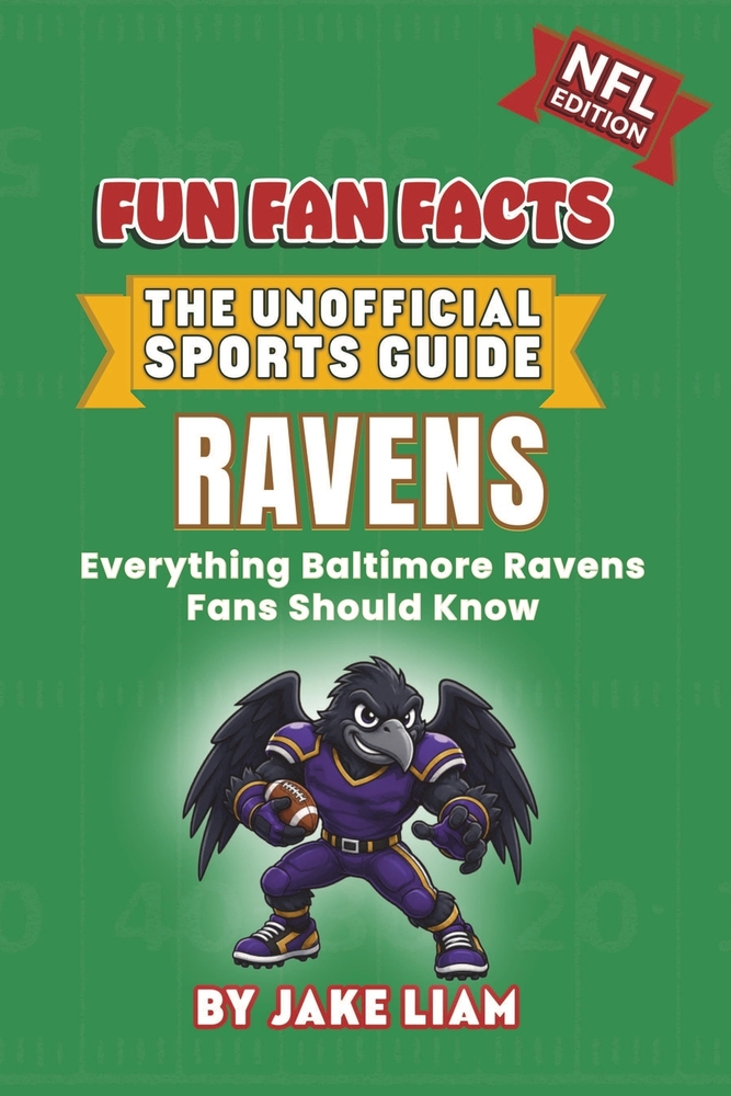Baltimore Ravens Football Book for Kids: NFL Football Book for Kids: Fun Fan Facts Edition - Amazing Players, History and Trivia for Young Ravens Fans cover