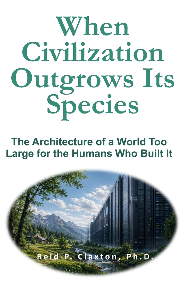 When Civilization Outgrows Its Species: The Architecture of a World Too Large for the Humans Who Built It cover