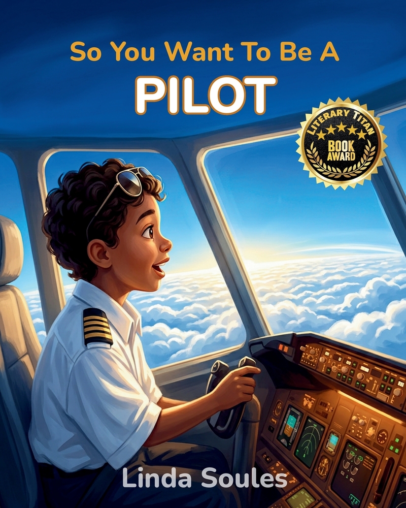 So You Want To Be A Pilot: A Kids' Guide to Aviation, Flight Training, Airplanes and Airports, and the Skilled Pilots Who Soar Through the Skies cover
