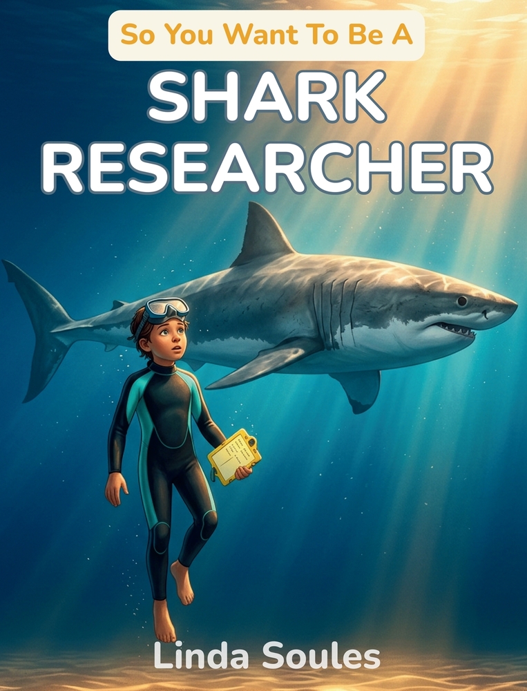 So You Want To Be A Shark Researcher: A Kids' Guide to Sharks, Marine Science, Ocean Conservation, and the Bold Scientists Who Study the Sea's Top Pre cover