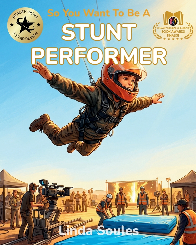 So You Want To Be A Stunt Performer: A Kids' Guide to Stunts, Action Choreography, Safety Training, and the Fearless Performers Who Make Movie Magic L cover