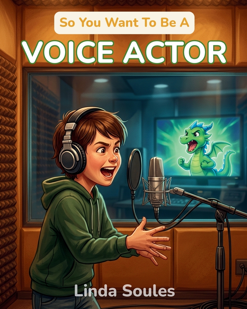 So You Want To Be A Voice Actor: A Kids' Guide to Voice Acting, Character Voices, Animation and Video Game Recording, and the Talented Performers Behi cover