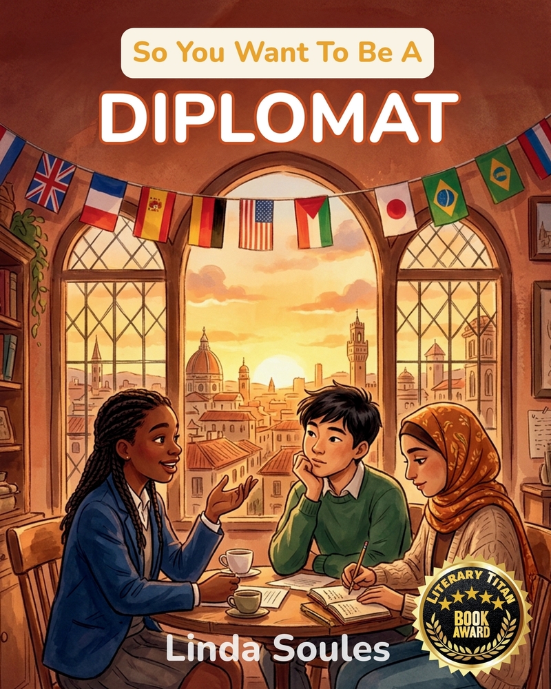 So You Want To Be A Diplomat: A Kids' Guide to Diplomacy, International Relations, Embassies, and the Skilled Negotiators Who Build Peace and Understa cover