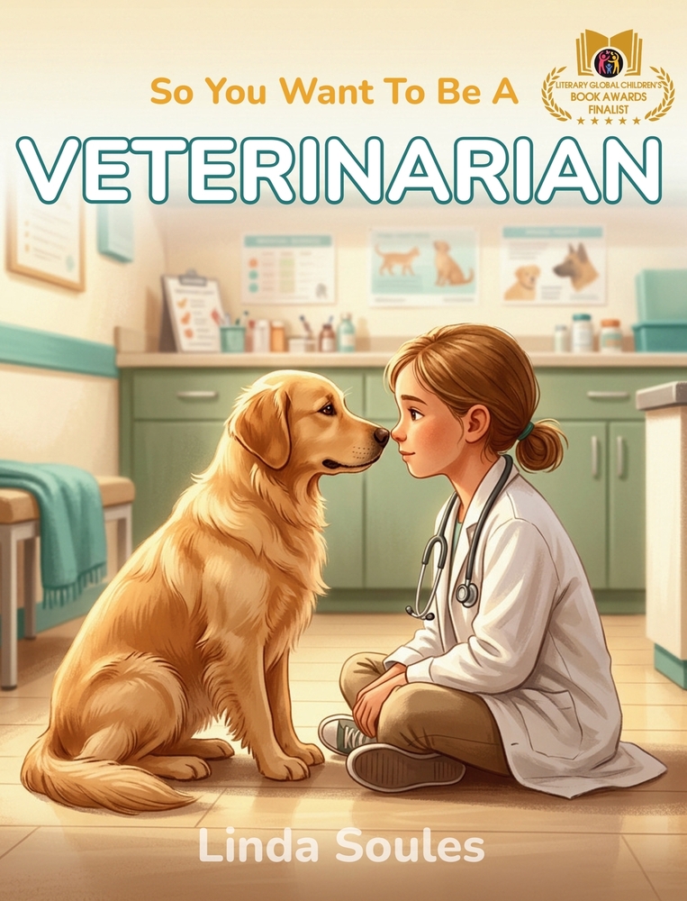 So You Want To Be A Veterinarian: A Kids' Guide to Animal Medicine, Pet Care, Veterinary Science, and the Compassionate Doctors Who Heal Our Furry Fri cover