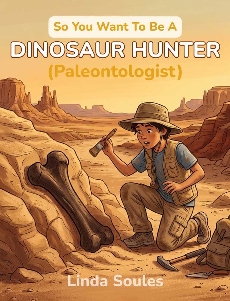 So You Want To Be A Dinosaur Hunter (Paleontologist): A Kids' Guide to Paleontology, Fossil Discovery, Prehistoric Life, and the Real Scientists Who D cover