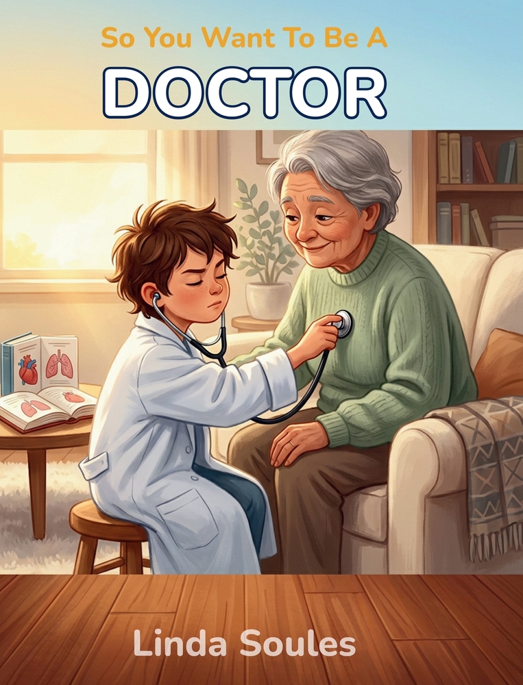 So You Want To Be A Doctor: A Kids' Guide to Medicine, Human Anatomy, Hospital Life, and the Caring Professionals Who Help People Heal cover