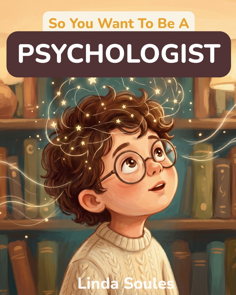 So You Want To Be A Psychologist: A Kids' Guide to Psychology, the Human Mind, Behavior Science, and the Curious Professionals Who Study Why We Think, cover
