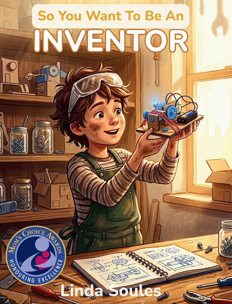 So You Want To Be An Inventor: A Kids' Guide to Invention, Creative Problem-Solving, Patents and Prototypes, and the Brilliant Minds Who Change the Wo cover