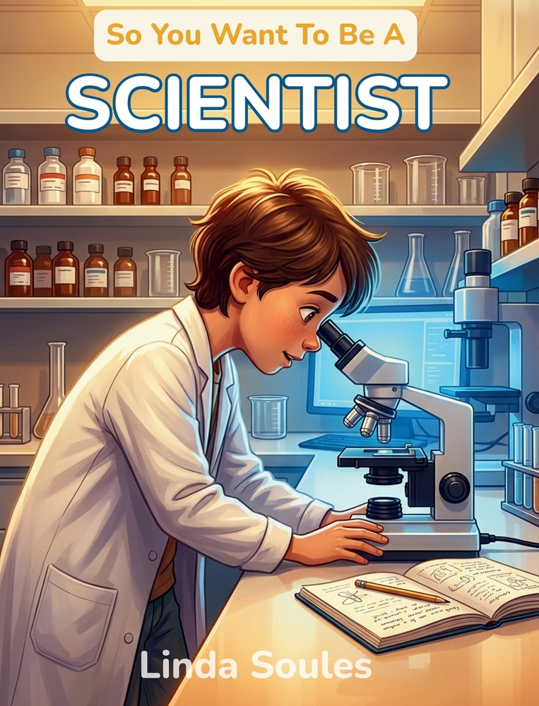 So You Want To Be A Scientist: A Kids' Guide to Science, Experiments, the Scientific Method, and the Curious Minds Who Ask Big Questions and Discover cover