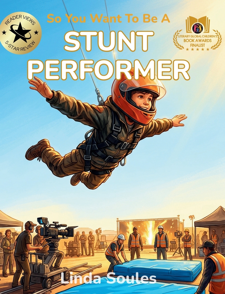 So You Want To Be A Stunt Performer: A Kids' Guide to Stunts, Action Choreography, Safety Training, and the Fearless Performers Who Make Movie Magic L cover