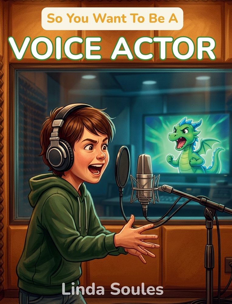 So You Want To Be A Voice Actor: A Kids' Guide to Voice Acting, Character Voices, Animation and Video Game Recording, and the Talented Performers Behi cover