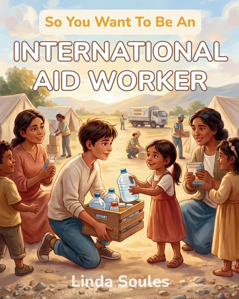 So You Want To Be An International Aid Worker: A Kids' Guide to Humanitarian Aid, Disaster Relief, Refugee Camps, and the Caring People Who Bring Help cover