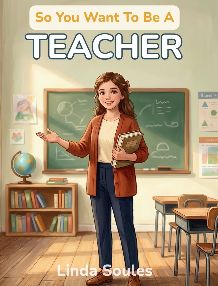 So You Want To Be A Teacher: A Kids' Guide to Education, Classroom Life, Lesson Planning, and the Inspiring Mentors Who Help Young Minds Learn, Grow, cover