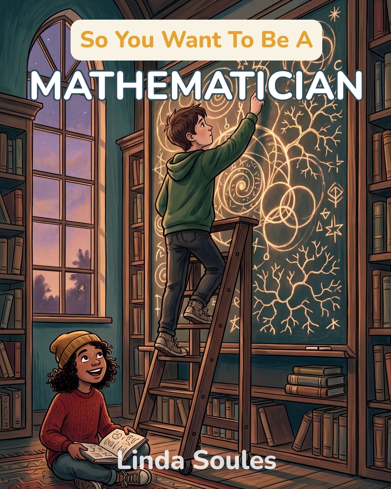 So You Want To Be A Mathematician: A Kids' Guide to Numbers, Patterns, Proofs, and the Brilliant Problem Solvers Who Uncover the Hidden Rules of the U cover