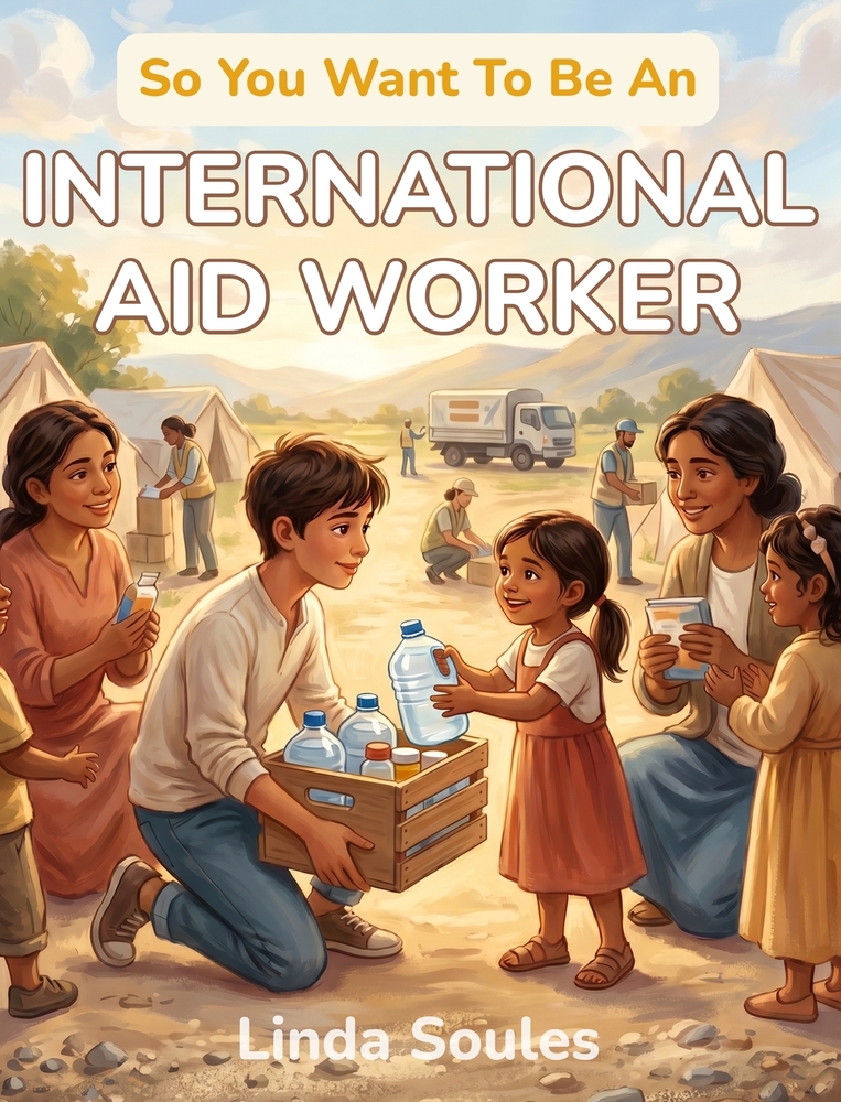 So You Want To Be An International Aid Worker: A Kids' Guide to Humanitarian Aid, Disaster Relief, Refugee Camps, and the Caring People Who Bring Help cover