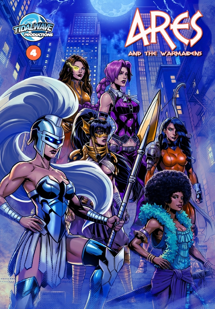 Ares & The Warmaidens #4 cover