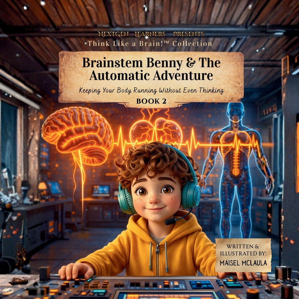 Brainstem Benny & the Automatic Adventure: Manteniendo tu cuerpo en marcha sin siquiera pensarlo cover