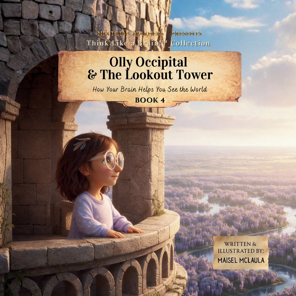 Olly Occipital & The Lookout Tower: Cómo tu cerebro te ayuda a ver el mundo cover
