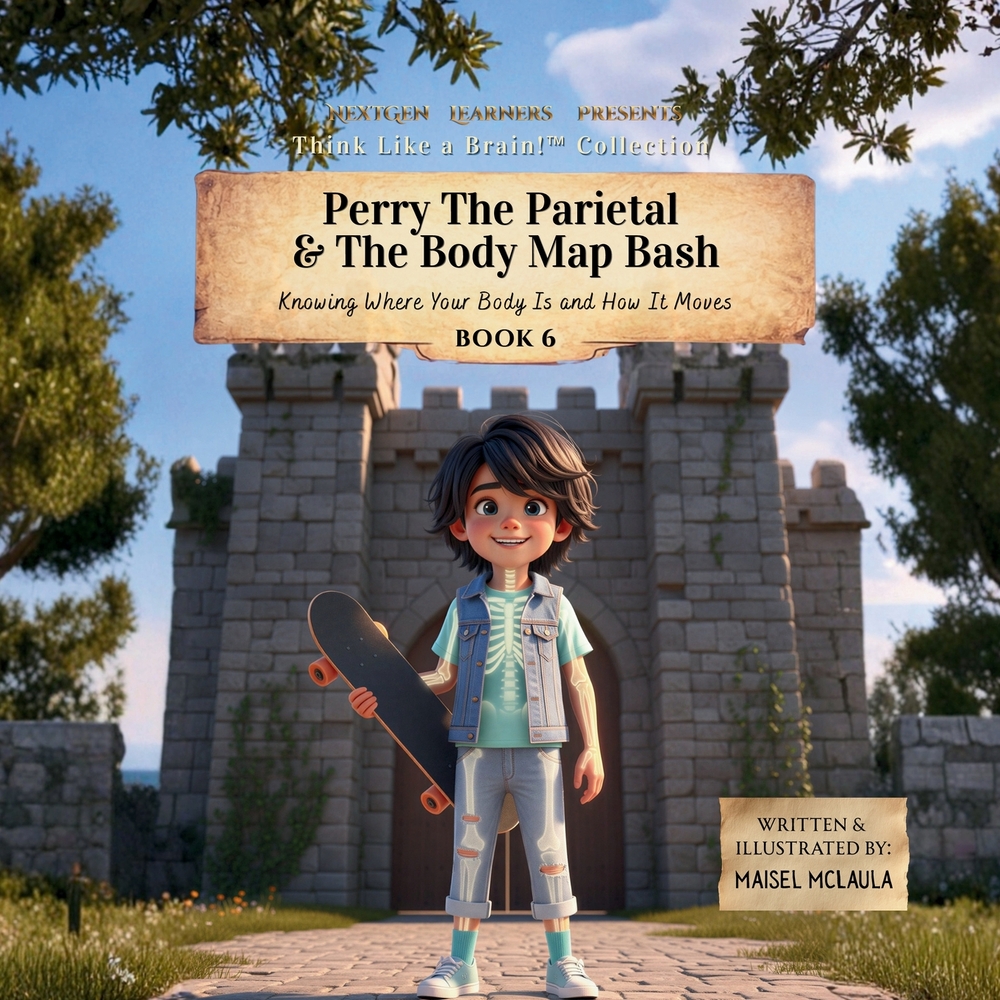 Perry the Parietal & The Body Map Bash: Cómo saber dónde está tu cuerpo y cómo se mueve cover