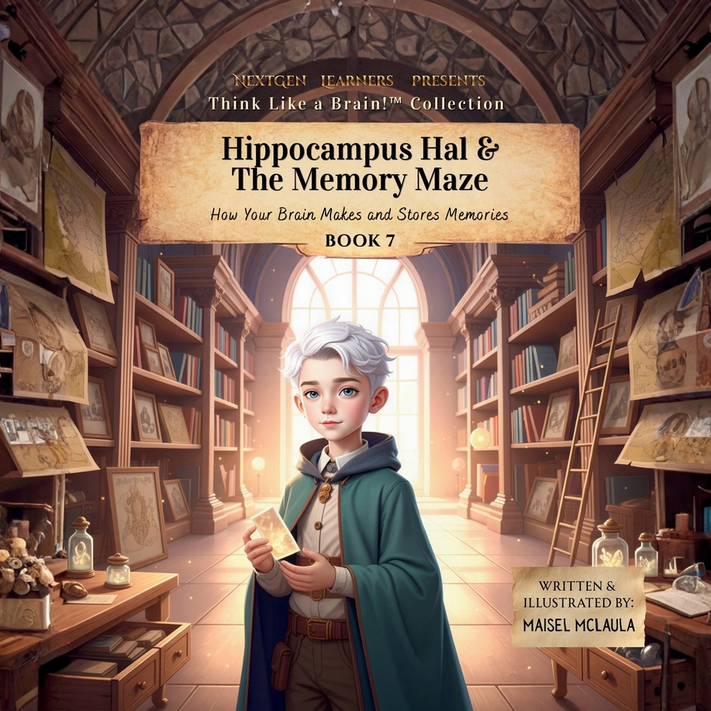 Hippocampus Hal & The Memory Maze: Cómo tu cerebro crea y guarda los recuerdos cover
