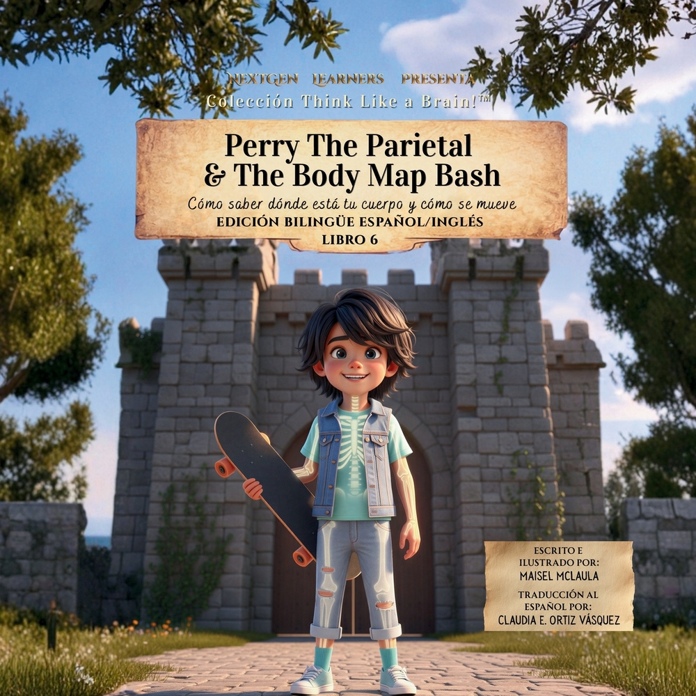 Perry the Parietal & The Body Map Bash: Cómo saber dónde está tu cuerpo y cómo se mueve cover