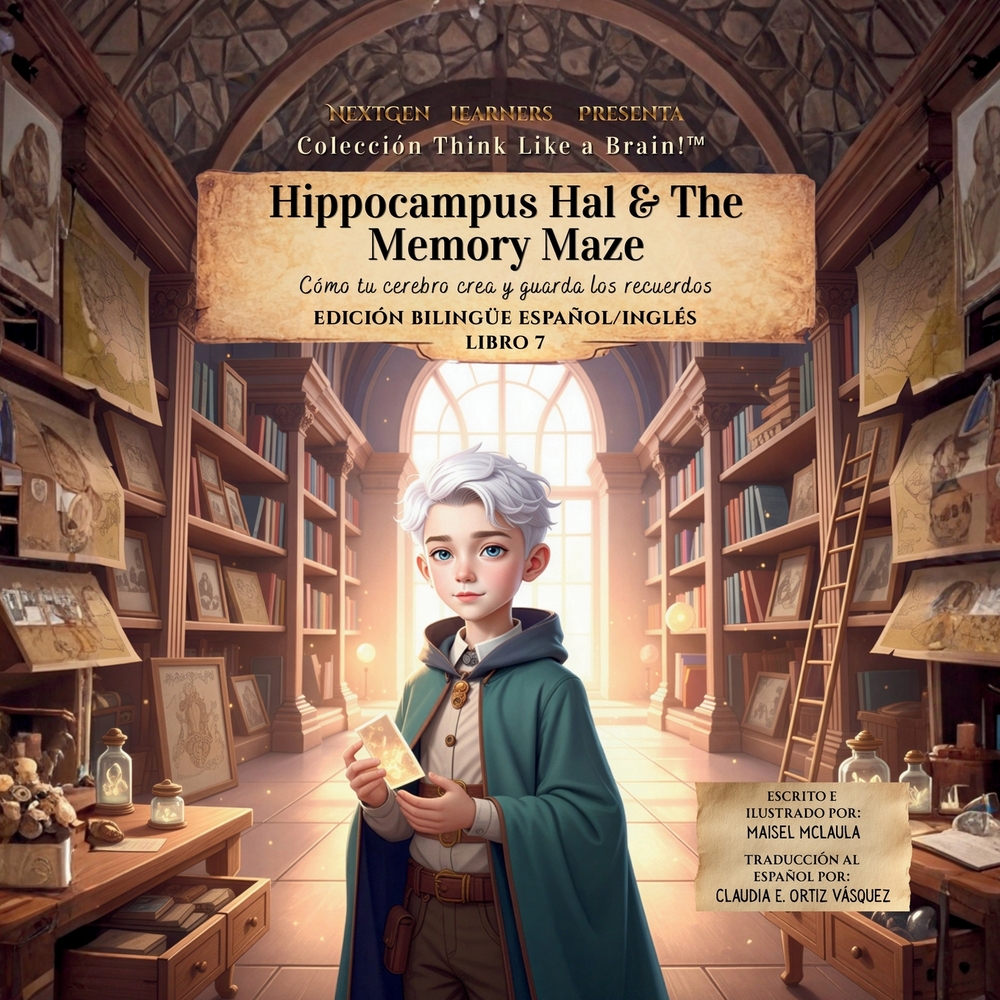 Hippocampus Hal & The Memory Maze: Cómo tu cerebro crea y guarda los recuerdos cover