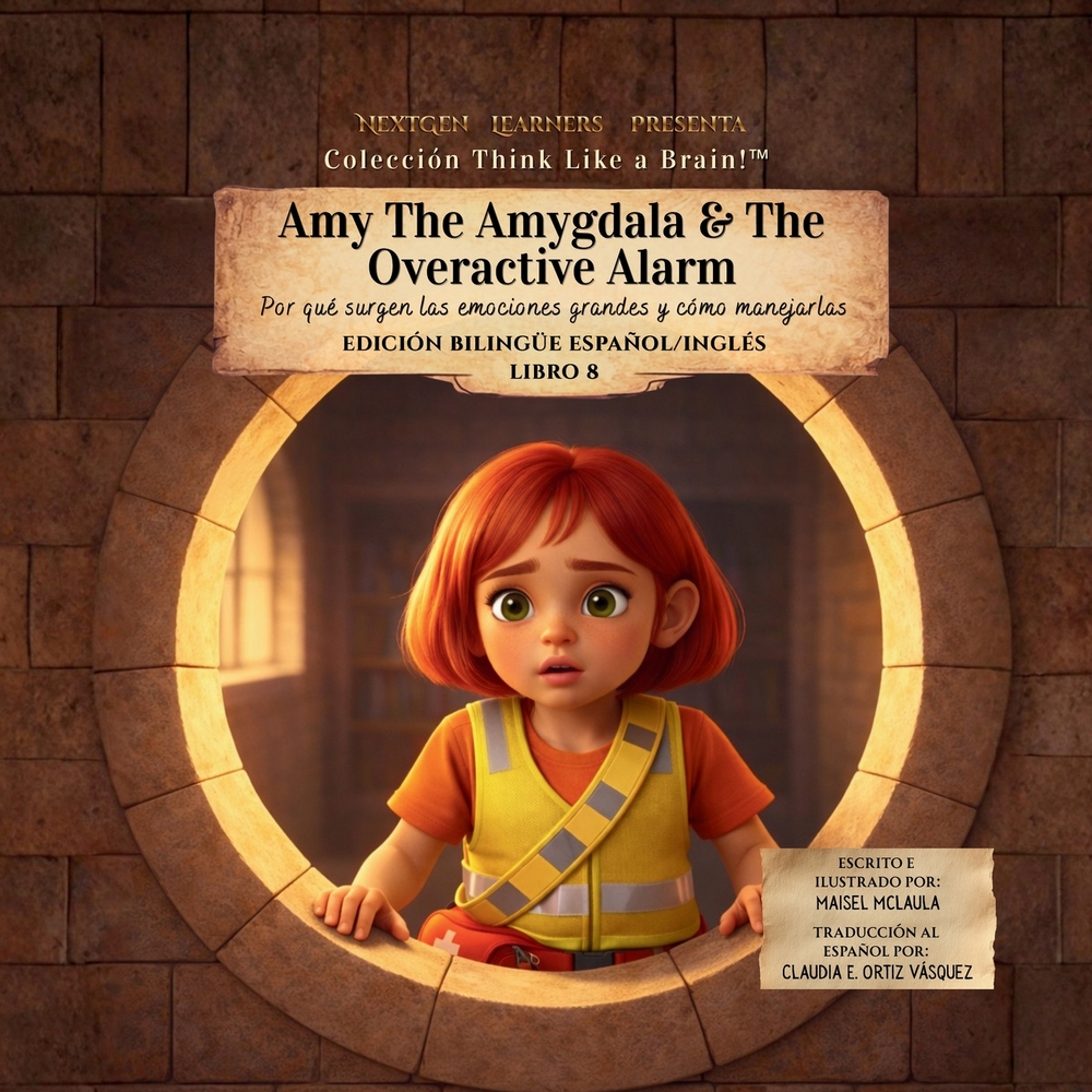 Amy the Amygdala & The Overactive Alarm: Por qué surgen las emociones grandes y cómo manejarlas cover