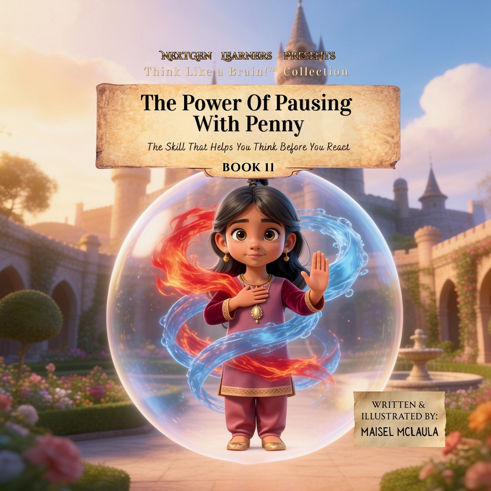 The Power of Pausing with Penny: La habilidad que te ayuda a pensar antes de reaccionar cover