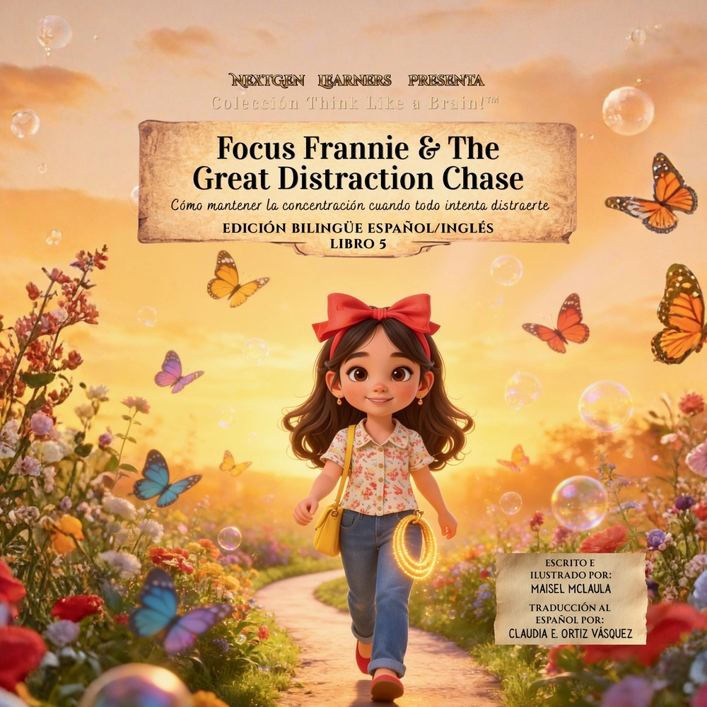 Focus Frannie and the Great Distraction Chase: How to Stay Focused When Everything Tries to Pull You Away cover