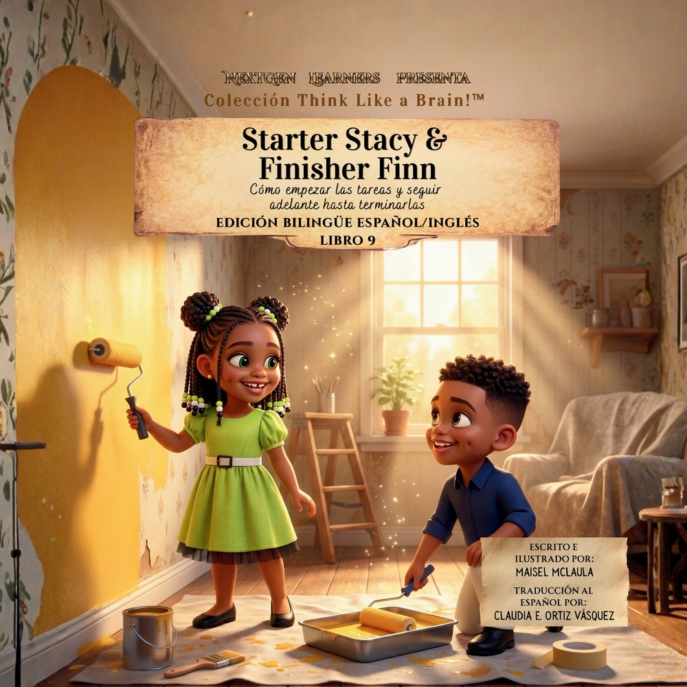 Starter Stacy and Finisher Finn: How to Begin Tasks and Keep Going Until They're Done cover
