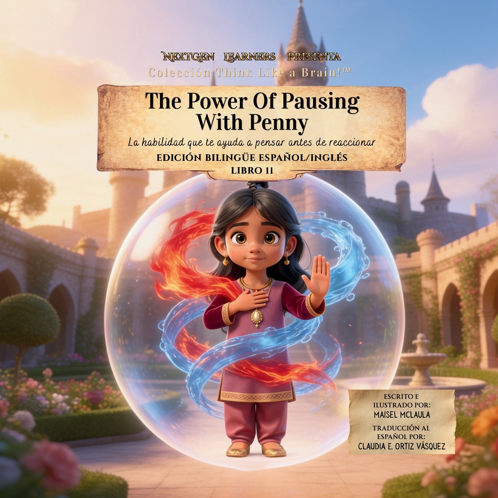 The Power of Pausing with Penny: La habilidad que te ayuda a pensar antes de reaccionar cover
