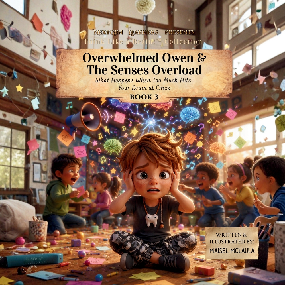 Overwhelmed Owen and the Senses Overload: Qué pasa cuando llega demasiado a tu cerebro de golpe cover