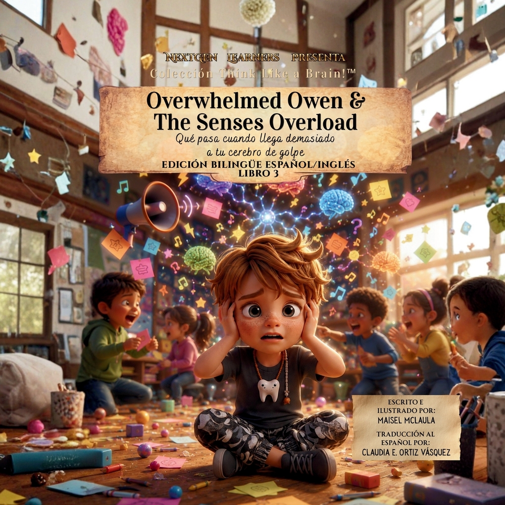 Overwhelmed Owen and the Senses Overload: Qué pasa cuando llega demasiado a tu cerebro de golpe cover
