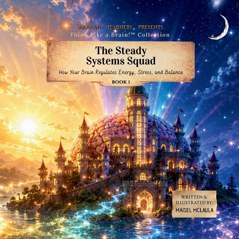 The Steady Systems Squad: Cómo tu cerebro regula la energía, el estrés y el equilibrio cover