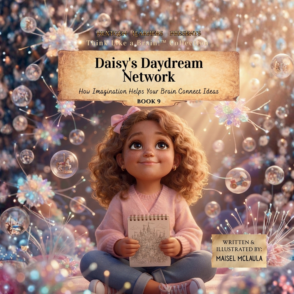 Daisy's Daydream Network: Cómo la imaginación ayuda a tu cerebro a conectar ideas cover