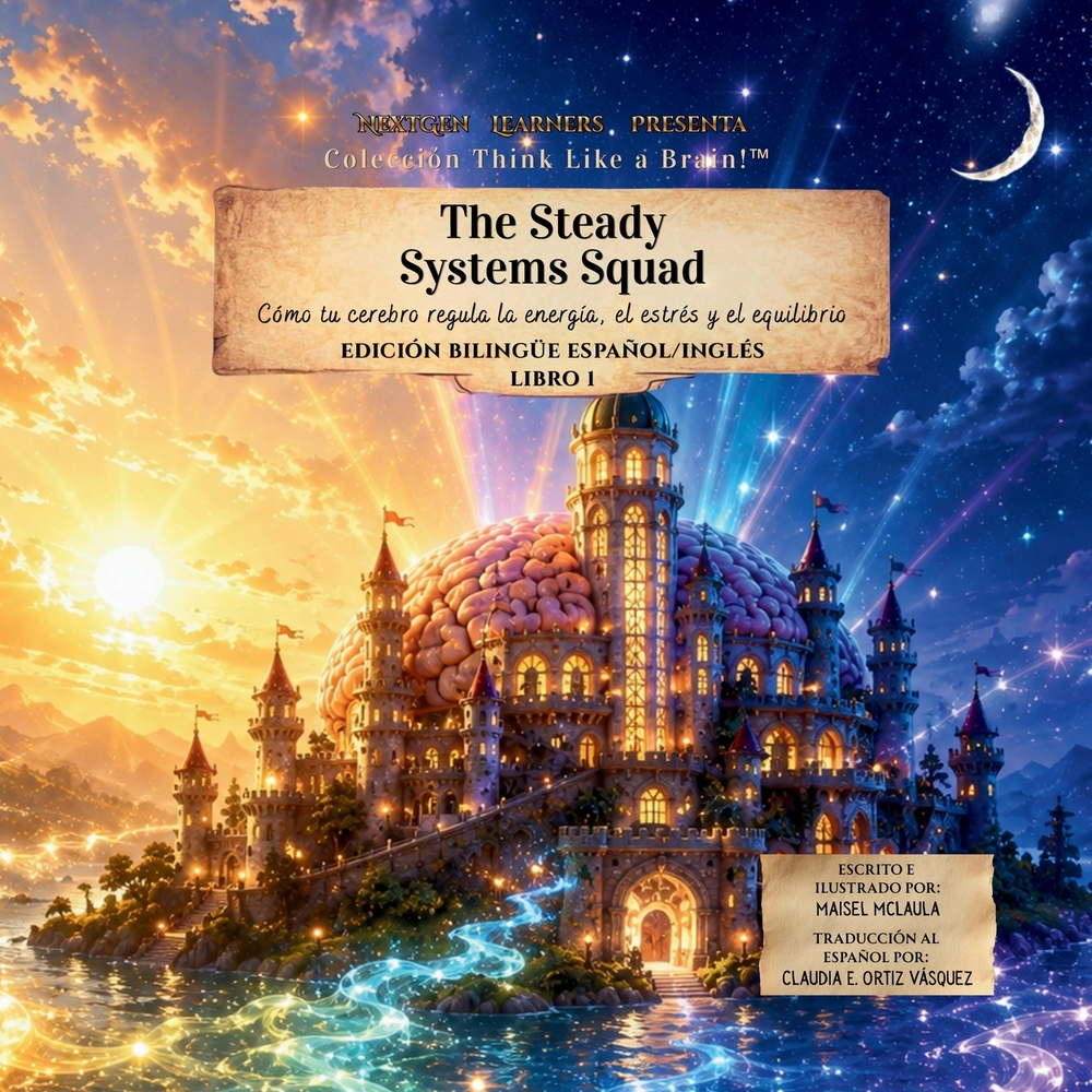 The Steady Systems Squad: Cómo tu cerebro regula la energía, el estrés y el equilibrio cover