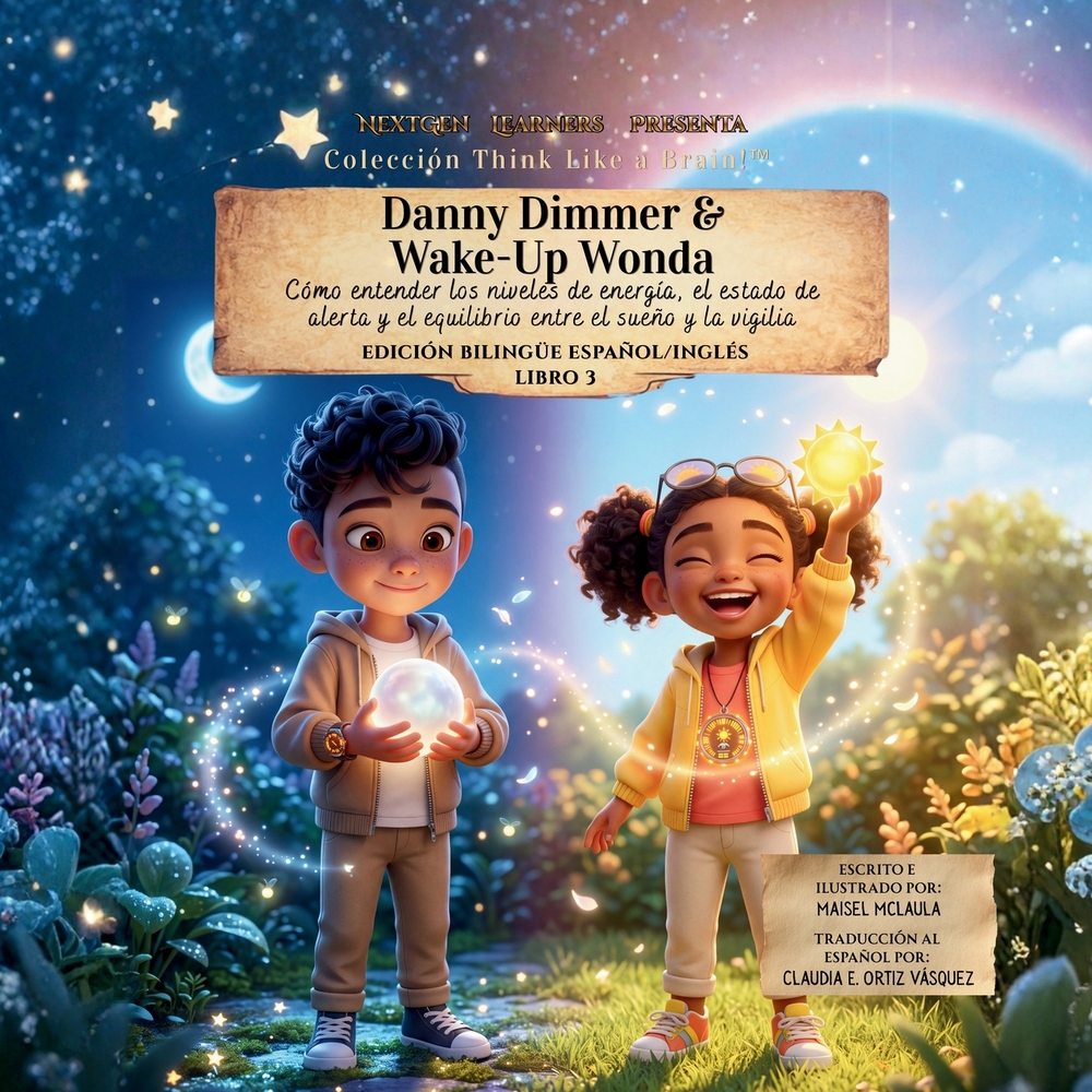 Danny Dimmer and Wake-Up Wonda: Cómo entender los niveles de energía, el estado de alerta y el equilibrio entre el sueño y la vigilia cover